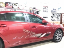 Dán phim chống nóng cách nhiệt LLumar cho xe Mazda 6